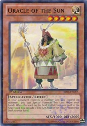 Oracle of the Sun [BP02-EN087] Mosaic Rare - Trinity Hobby