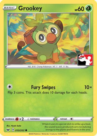 Grookey (Library Exclusive) - (011/null) Reverse Holofoil [Miscellaneous Cards & Products]