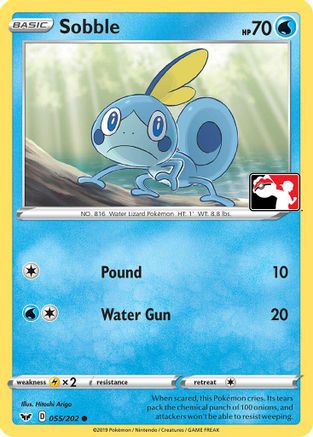 Sobble (Library Exclusive) - (055/null) Reverse Holofoil [Miscellaneous Cards & Products]