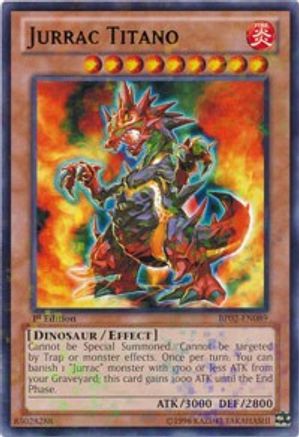 Jurrac Titano [BP02-EN089] Mosaic Rare - Trinity Hobby