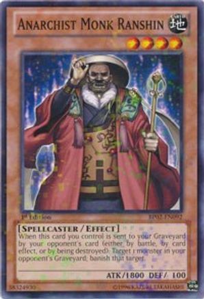 Anarchist Monk Ranshin [BP02-EN092] Mosaic Rare - Trinity Hobby