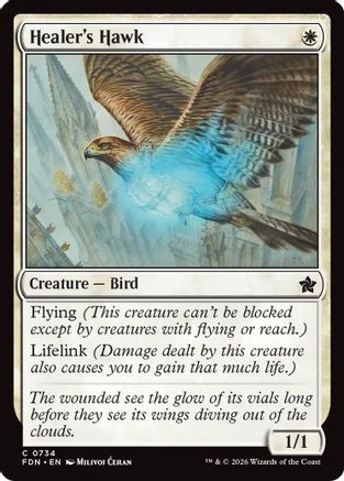 Healer's Hawk (0734)  (FDN-734) - [Foundations]