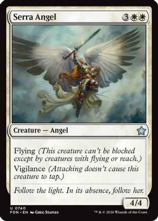 Serra Angel (0740)  (FDN-740) - [Foundations]