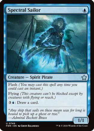 Spectral Sailor (0746)  (FDN-746) - [Foundations]