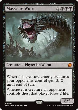 Massacre Wurm (0754)  (FDN-754) - [Foundations]