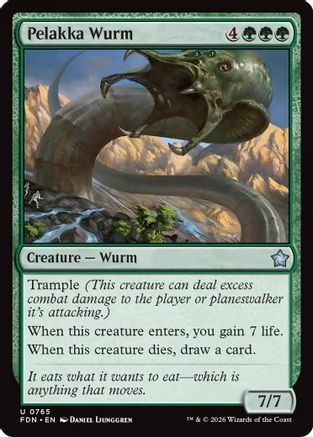 Pelakka Wurm (0765)  (FDN-765) - [Foundations]