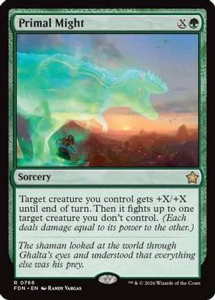 Primal Might (0766)  (FDN-766) - [Foundations]