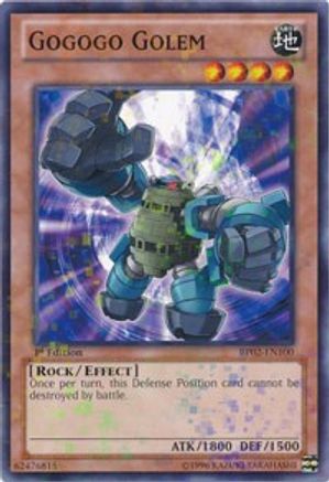 Gogogo Golem [BP02-EN100] Mosaic Rare - Trinity Hobby