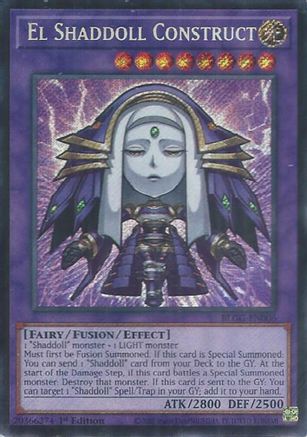 El Shaddoll Construct [BLGG-EN006] - Battles of Legend: Glorious Gallery 1st Edition - Secret Rare