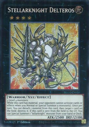 Stellarknight Delteros [BLGG-EN010] - Battles of Legend: Glorious Gallery 1st Edition - Secret Rare