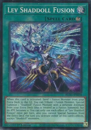 Lev Shaddoll Fusion [BLGG-EN024] - Battles of Legend: Glorious Gallery 1st Edition - Secret Rare