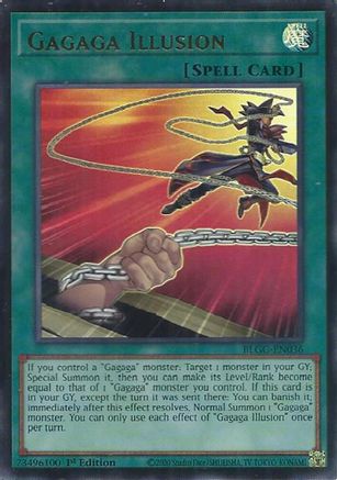 Gagaga Illusion [BLGG-EN036] - Battles of Legend: Glorious Gallery 1st Edition - Ultra Rare
