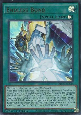Endless Bond [BLGG-EN038] - Battles of Legend: Glorious Gallery 1st Edition - Ultra Rare