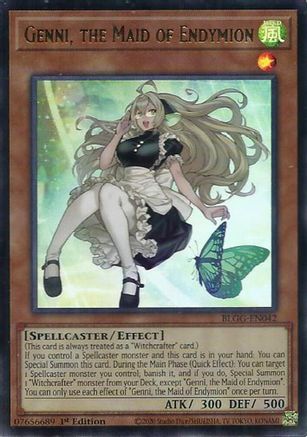 Genni, the Maid of Endymion [BLGG-EN042] - Battles of Legend: Glorious Gallery 1st Edition - Ultra Rare