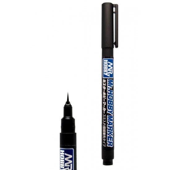 SUPER FINE TIP BRUSH PEN BLACK - Trinity Hobby