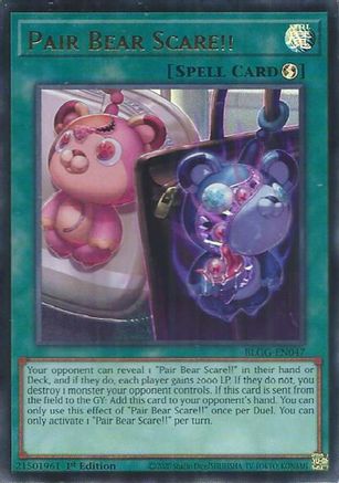 Pair Bear Scare!! [BLGG-EN047] - Battles of Legend: Glorious Gallery 1st Edition - Ultra Rare