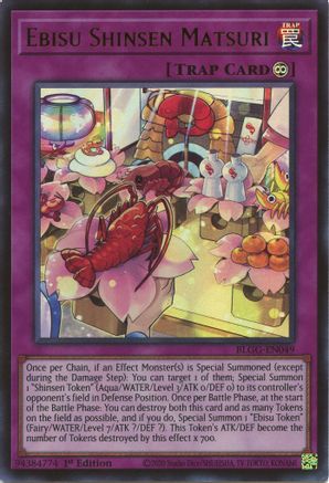 Ebisu Shinsen Matsuri [BLGG-EN049] - Battles of Legend: Glorious Gallery 1st Edition - Ultra Rare