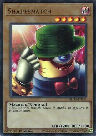 Shapesnatch [BLGG-EN051] - Battles of Legend: Glorious Gallery 1st Edition - Ultra Rare