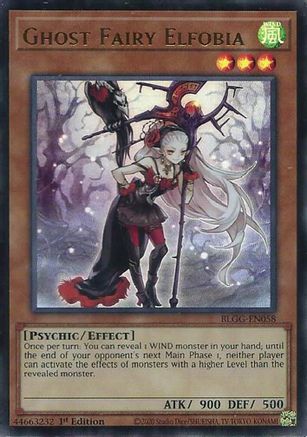 Ghost Fairy Elfobia [BLGG-EN058] - Battles of Legend: Glorious Gallery 1st Edition - Ultra Rare