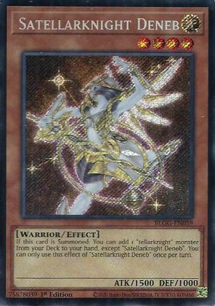 Satellarknight Deneb [BLGG-EN059] - Battles of Legend: Glorious Gallery 1st Edition - Secret Rare