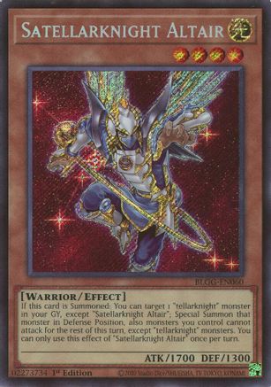 Satellarknight Altair [BLGG-EN060] - Battles of Legend: Glorious Gallery 1st Edition - Secret Rare