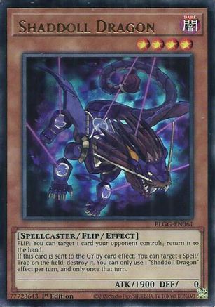 Shaddoll Dragon [BLGG-EN061] - Battles of Legend: Glorious Gallery 1st Edition - Ultra Rare