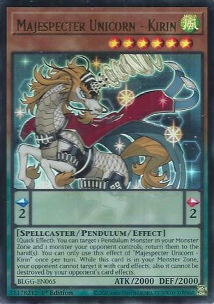 Majespecter Unicorn - Kirin [BLGG-EN065] - Battles of Legend: Glorious Gallery 1st Edition - Ultra Rare