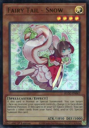 Fairy Tail - Snow [BLGG-EN067] - Battles of Legend: Glorious Gallery 1st Edition - Ultra Rare