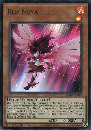 Red Nova [BLGG-EN068] - Battles of Legend: Glorious Gallery 1st Edition - Ultra Rare