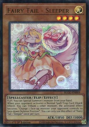 Fairy Tail - Sleeper [BLGG-EN069] - Battles of Legend: Glorious Gallery 1st Edition - Ultra Rare