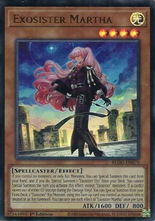 Exosister Martha [BLGG-EN079] - Battles of Legend: Glorious Gallery 1st Edition - Ultra Rare