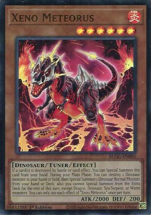 Xeno Meteorus [BLGG-EN080] - Battles of Legend: Glorious Gallery 1st Edition - Ultra Rare