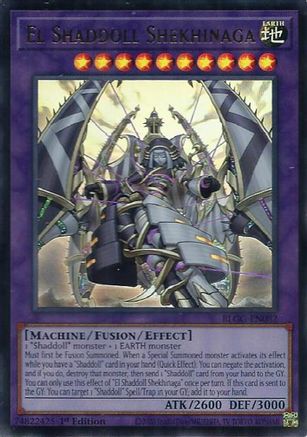 El Shaddoll Shekhinaga [BLGG-EN082] - Battles of Legend: Glorious Gallery 1st Edition - Ultra Rare