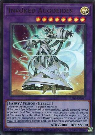 Invoked Augoeides [BLGG-EN087] - Battles of Legend: Glorious Gallery 1st Edition - Ultra Rare