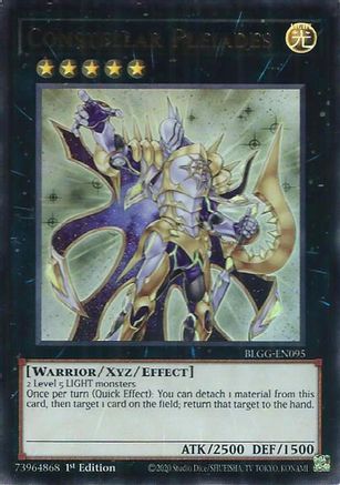 Constellar Pleiades [BLGG-EN095] - Battles of Legend: Glorious Gallery 1st Edition - Ultra Rare