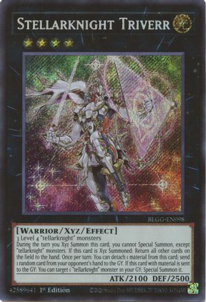 Stellarknight Triverr [BLGG-EN098] - Battles of Legend: Glorious Gallery 1st Edition - Secret Rare