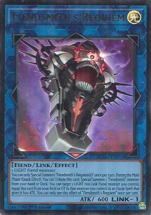 Fiendsmith's Requiem [BLGG-EN103] - Battles of Legend: Glorious Gallery 1st Edition - Ultra Rare