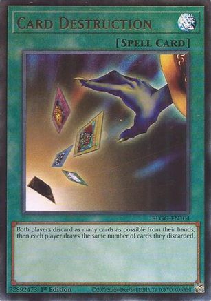 Card Destruction [BLGG-EN104] - Battles of Legend: Glorious Gallery 1st Edition - Ultra Rare