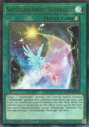 Satellarknight Skybridge [BLGG-EN110] - Battles of Legend: Glorious Gallery 1st Edition - Ultra Rare