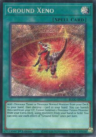Ground Xeno [BLGG-EN123] - Battles of Legend: Glorious Gallery 1st Edition - Secret Rare