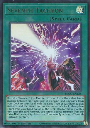 Seventh Tachyon [BLGG-EN126] - Battles of Legend: Glorious Gallery 1st Edition - Ultra Rare