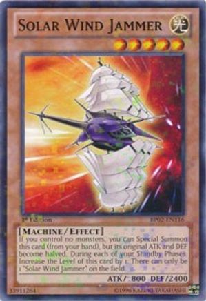 Solar Wind Jammer [BP02-EN116] Mosaic Rare - Trinity Hobby