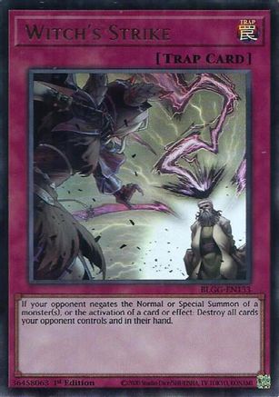 Witch's Strike [BLGG-EN133] - Battles of Legend: Glorious Gallery 1st Edition - Ultra Rare