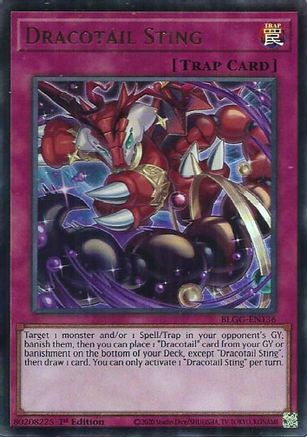 Dracotail Sting [BLGG-EN136] - Battles of Legend: Glorious Gallery 1st Edition - Ultra Rare