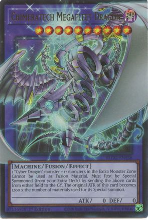 Chimeratech Megafleet Dragon [BLGG-EN138] - Battles of Legend: Glorious Gallery 1st Edition - Ultra Rare
