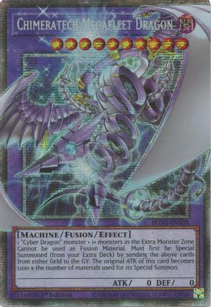 Chimeratech Megafleet Dragon (Starlight Rare) [BLGG-EN138] - Battles of Legend: Glorious Gallery 1st Edition - Starlight Rare