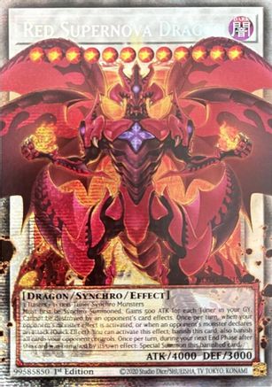 Red Supernova Dragon (Starlight Rare) [BLGG-EN139] - Battles of Legend: Glorious Gallery 1st Edition - Starlight Rare