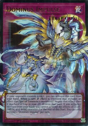 Dominus Impulse [BLGG-EN146] - Battles of Legend: Glorious Gallery 1st Edition - Ultra Rare