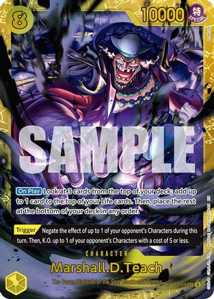 Marshall.D.Teach (119) (OP16-119) - [The Time of Battle] Foil