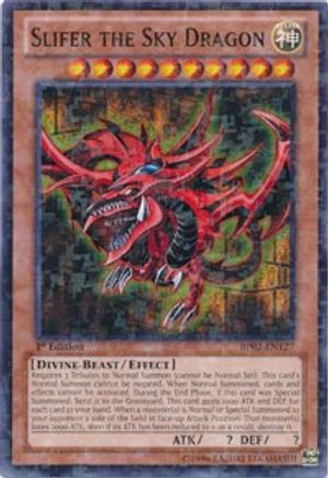 Slifer the Sky Dragon [BP02-EN127] Mosaic Rare - Trinity Hobby